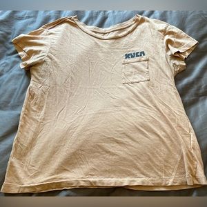 Women’s RVCA short sleeve t-shirt.
